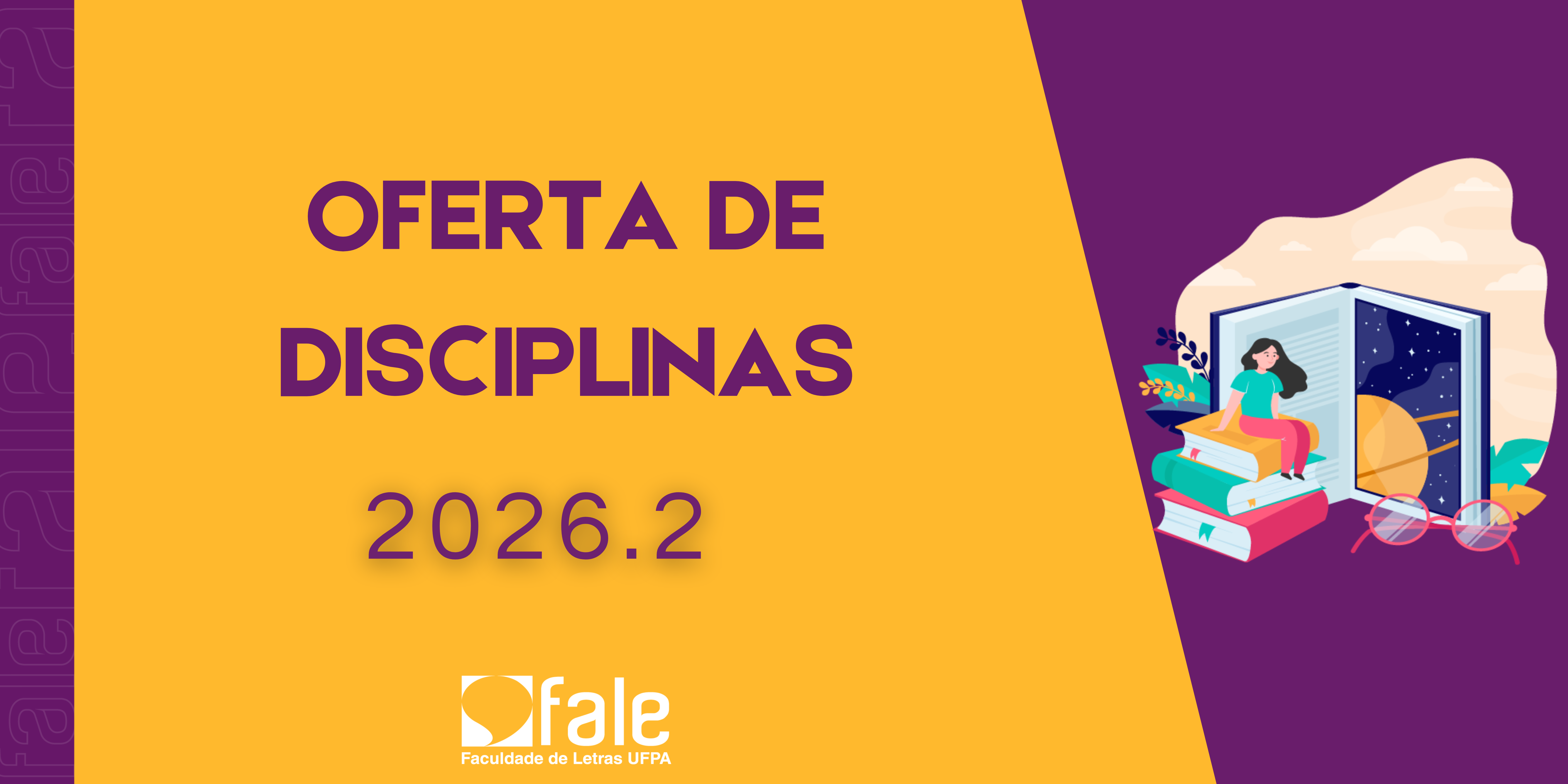 Informações sobre datas de matrículas do período 2026.2